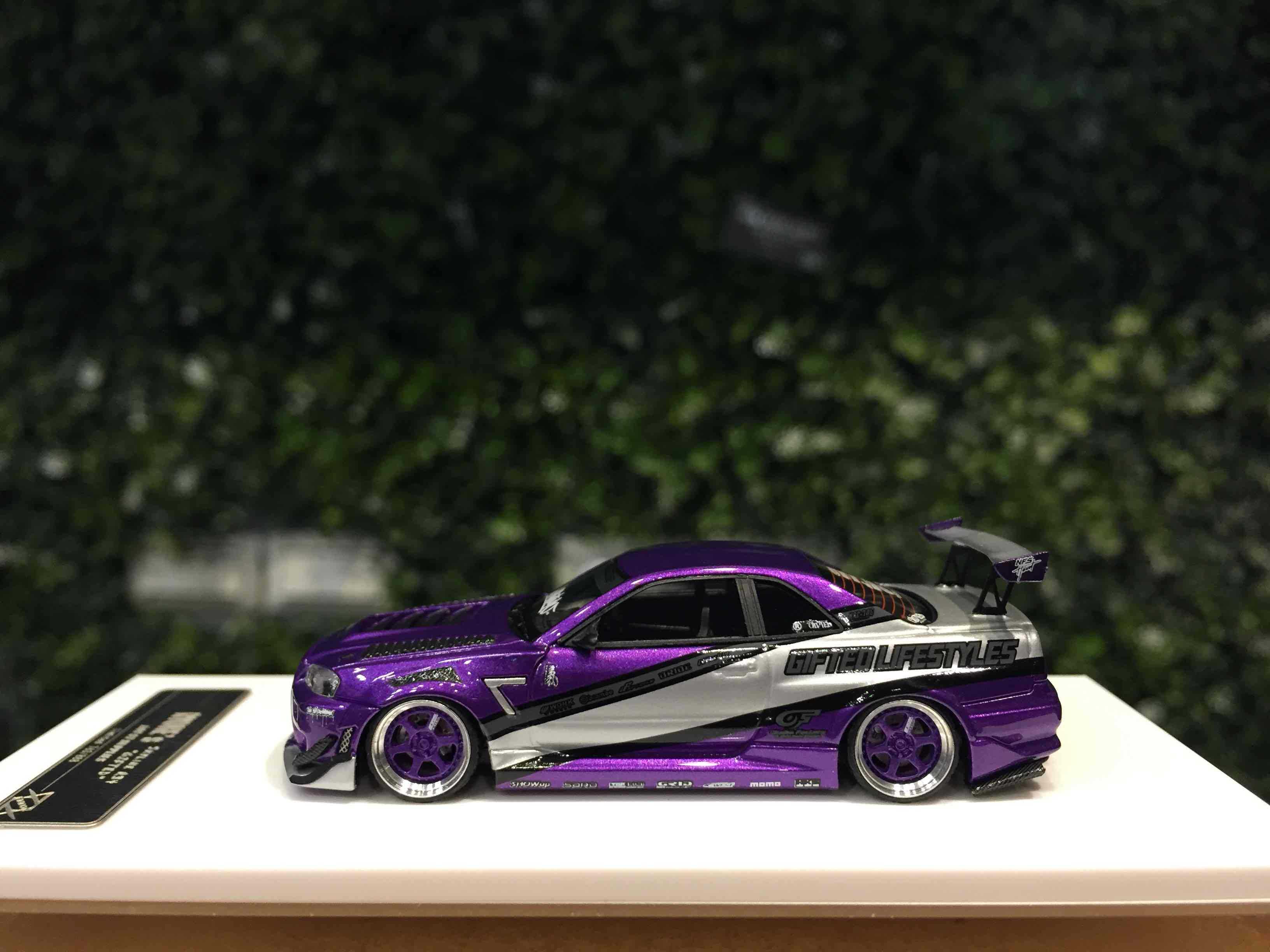 1/64 YM-Model Ryohe’s Nissan Skyline GT-R (R34) Gifted【MGM】