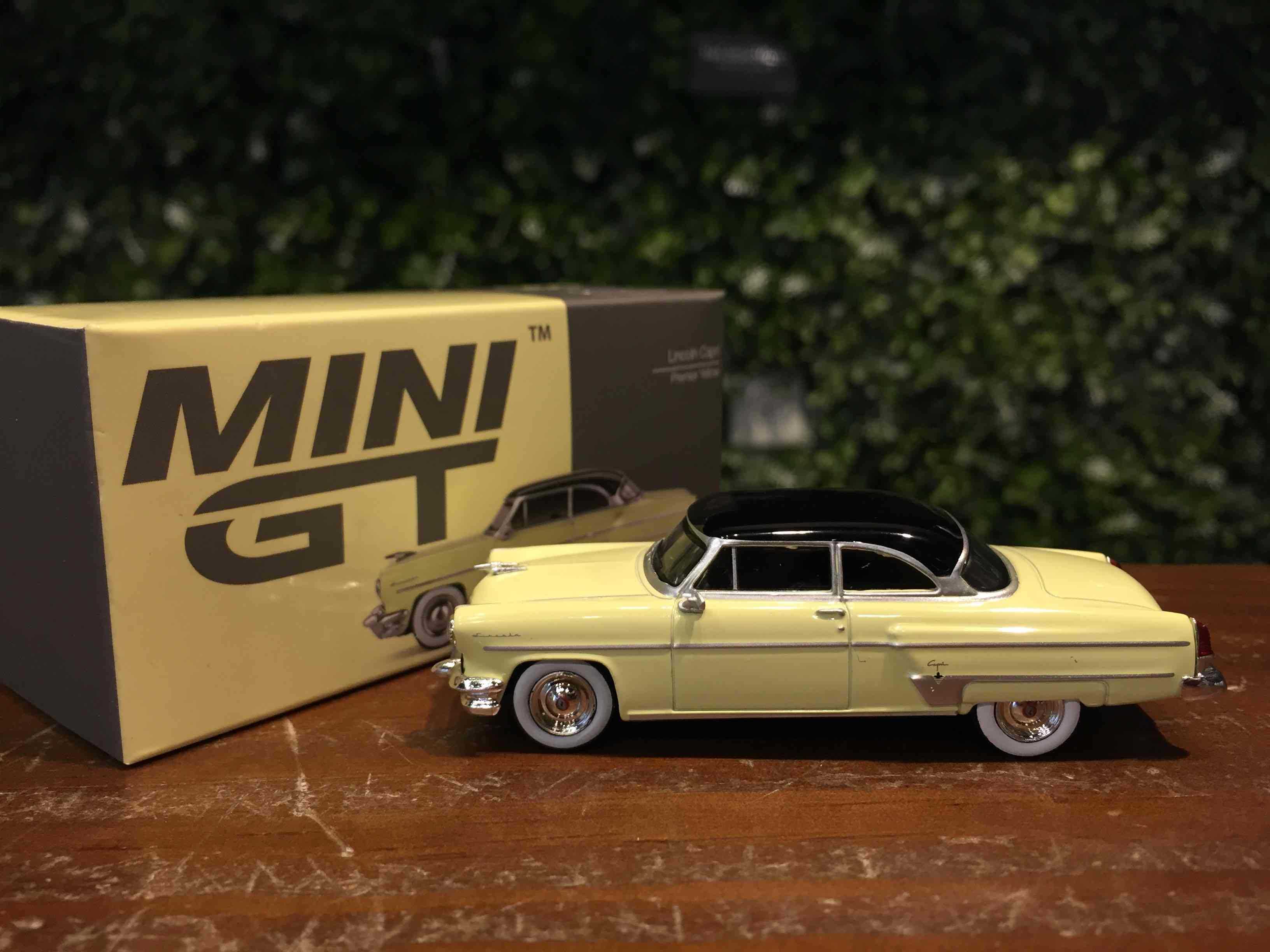 1/64 MiniGT Lincoln Capri 1954 Premier Yellow MGT00561L【MGM】