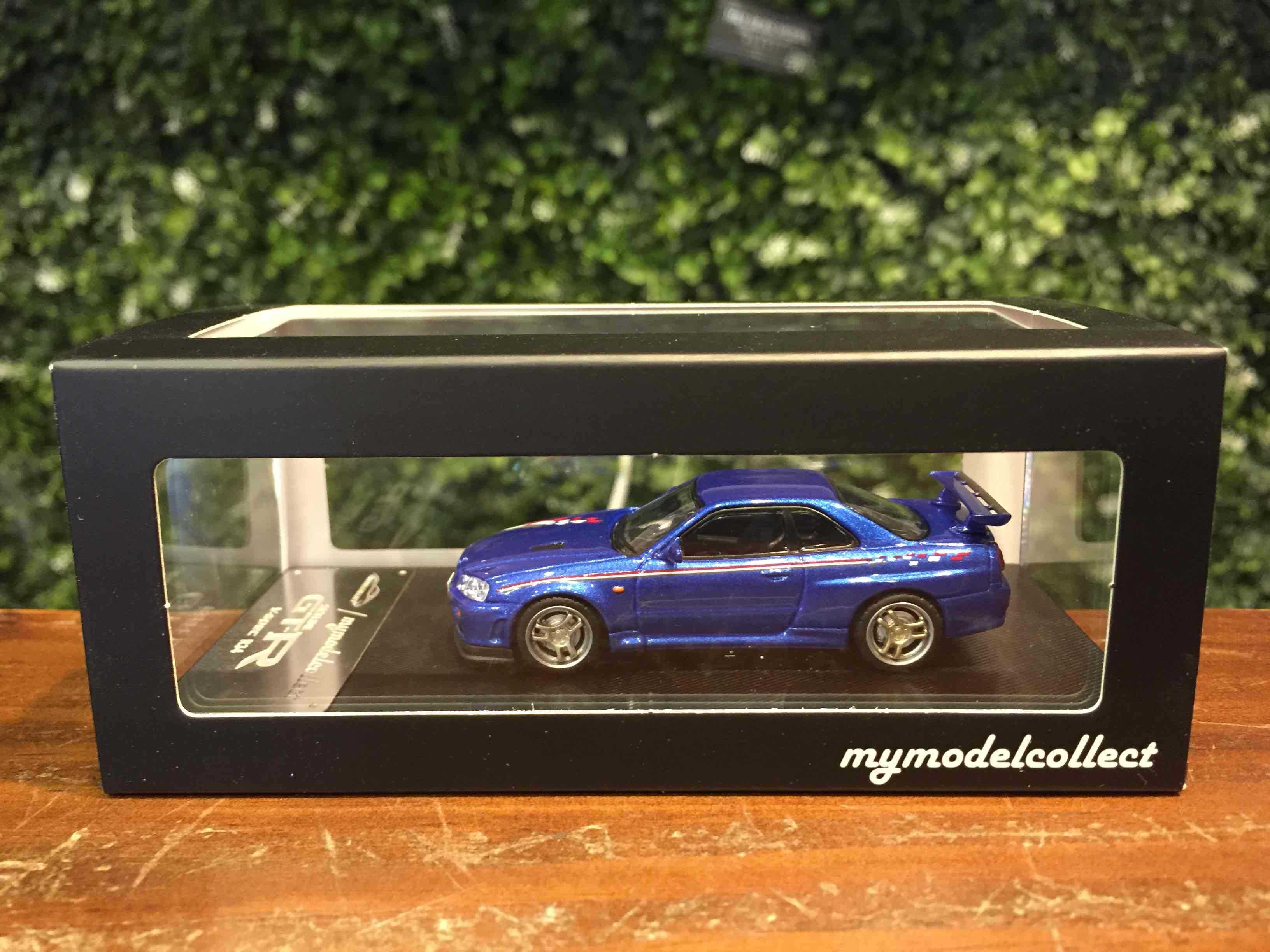 1/64 MC Nissan Skyline GT-R (R34) V-Spec Blue【MGM】