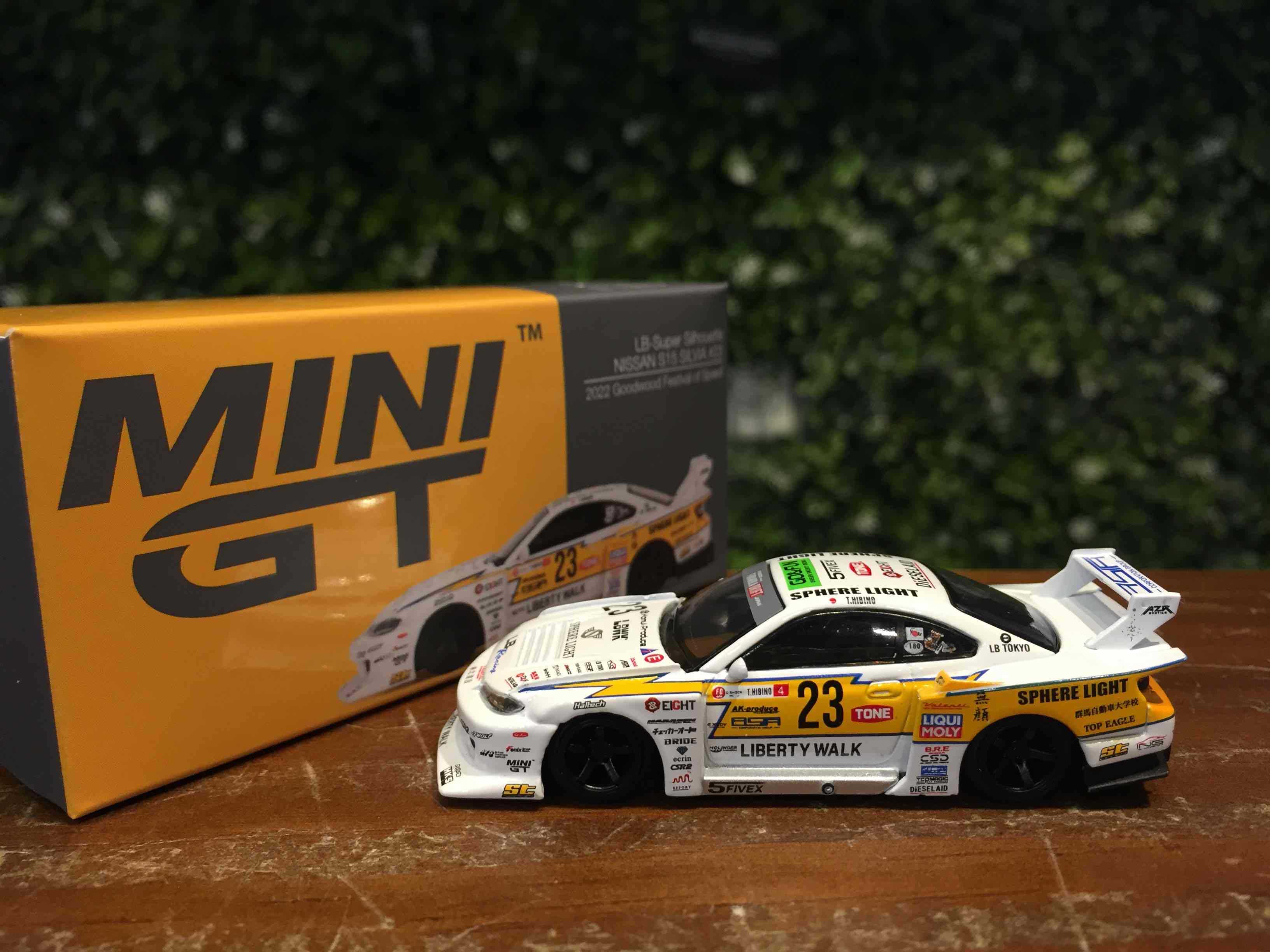 1/64 MiniGT LB-Silhouette Nissan Silvia S15 MGT00618R【MGM】