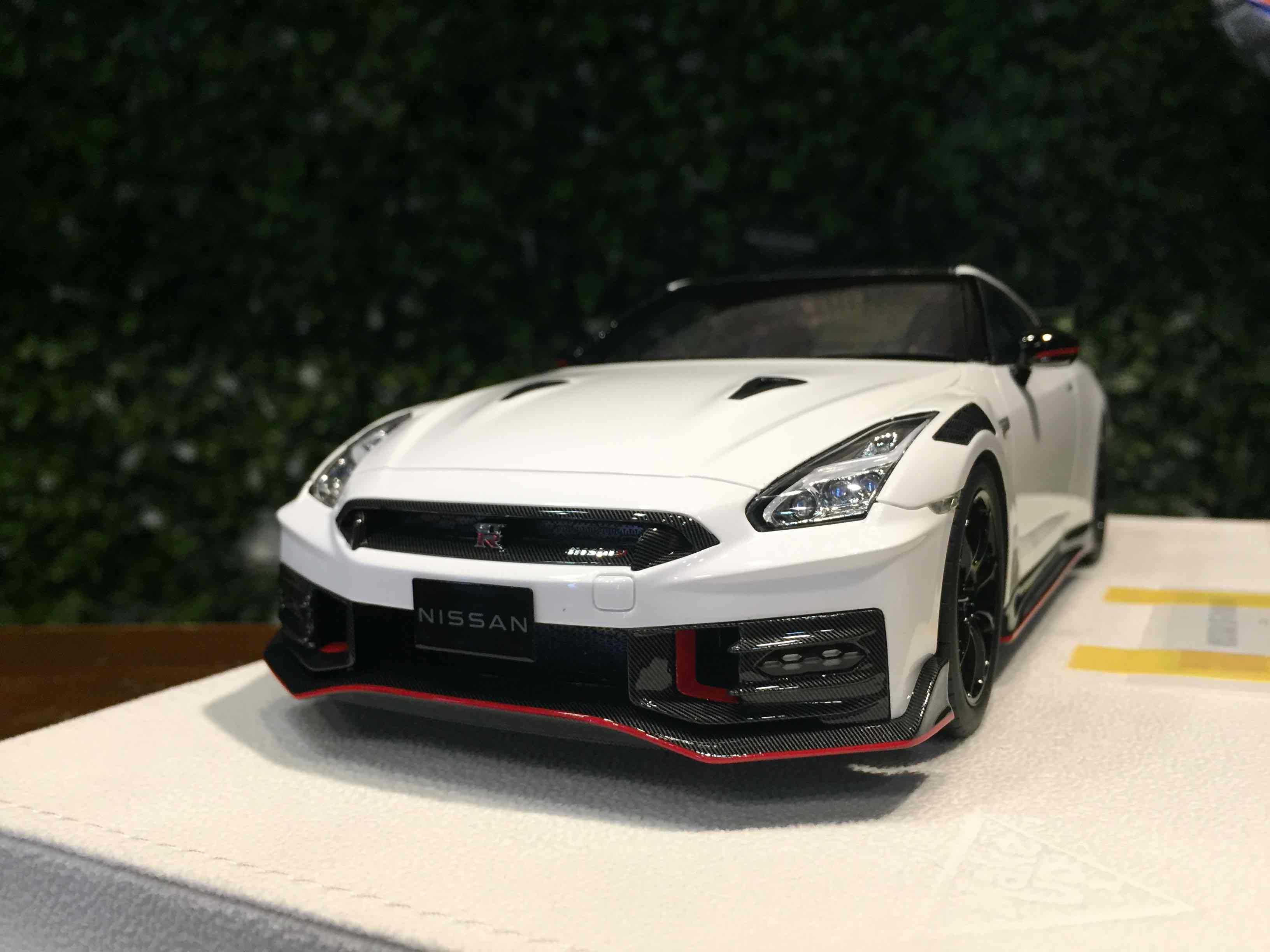 1/18 MakeUp Nissan GT-R R35 NISMO 2024 White EML076B【MGM】