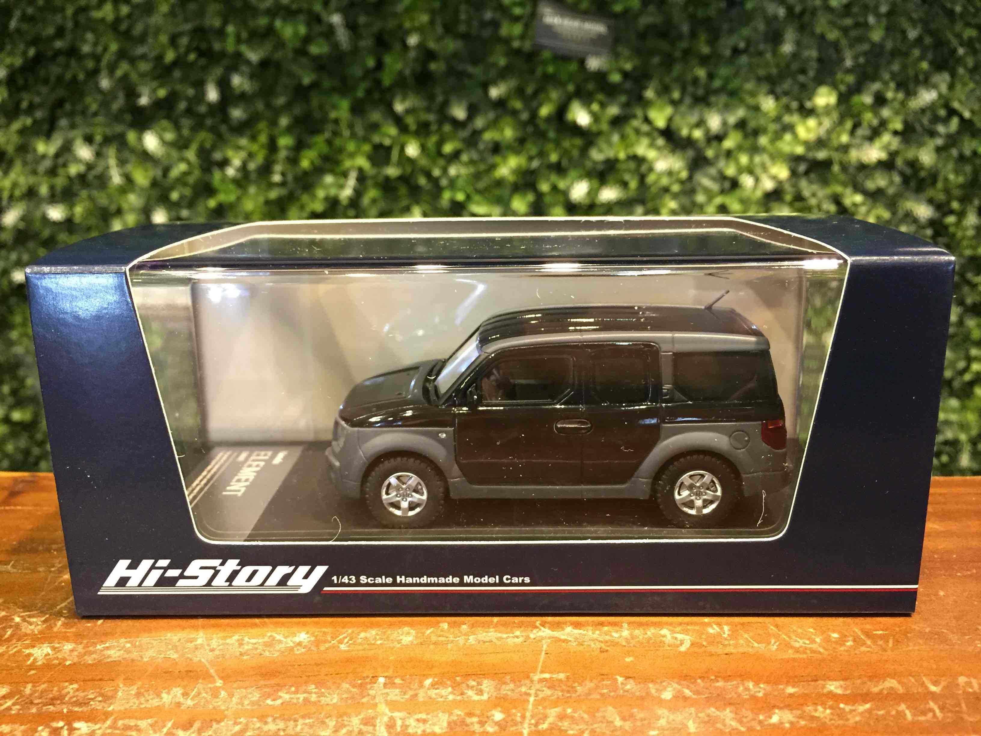 1/43 Hi-Story Honda Element 2003 Black HS434BK【MGM】