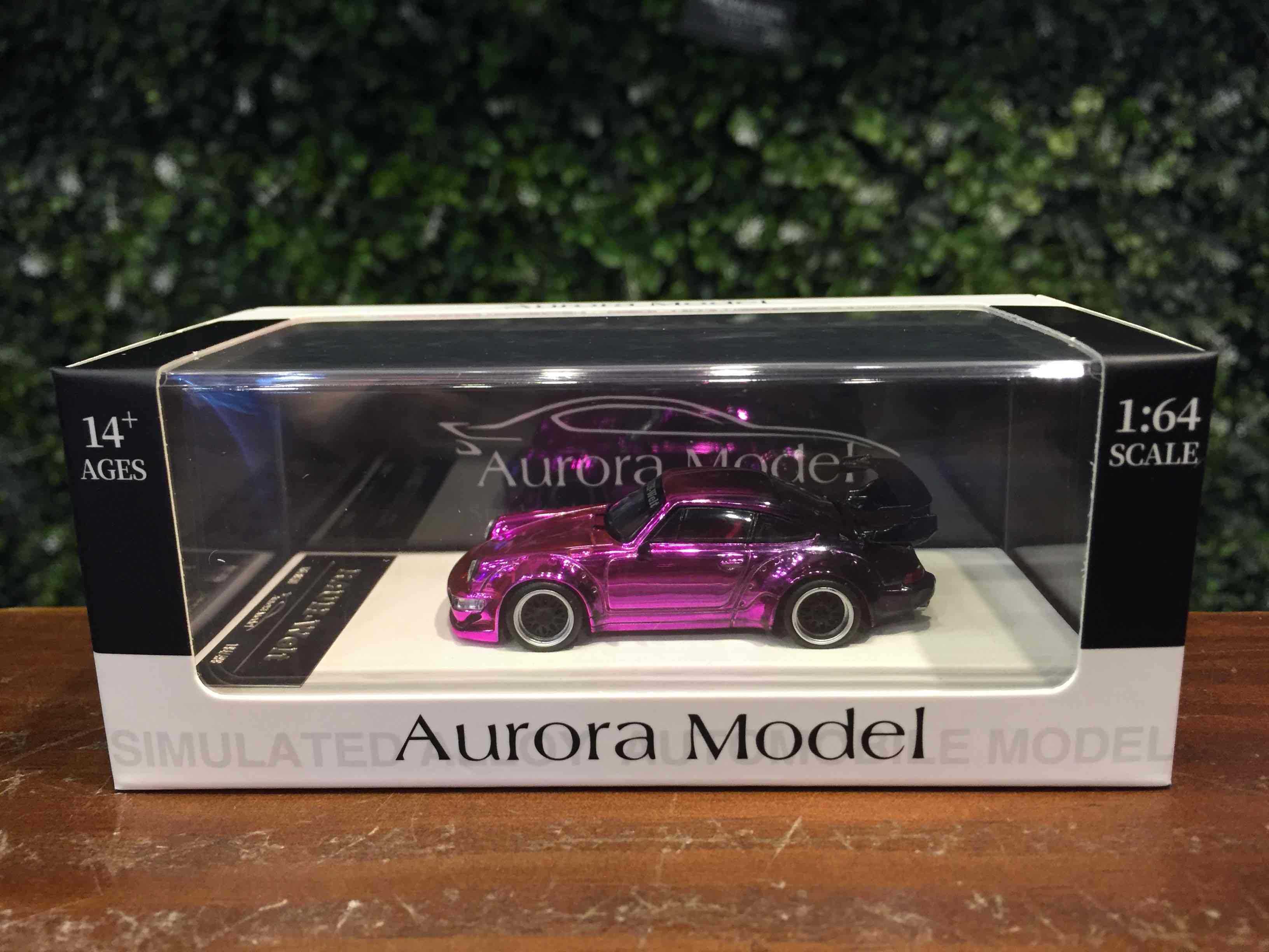 1/64 Aurora RWB Porsche 911 (964) ChromePurple AM640865【MGM】