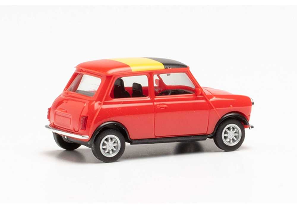 Mini 現貨 Herpa 420594 HO規 Mini Cooper EM 2021 比利時 汽車