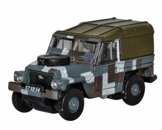Mini 現貨 Oxford NLRL004 1:148 軍用吉普車.灰色迷彩