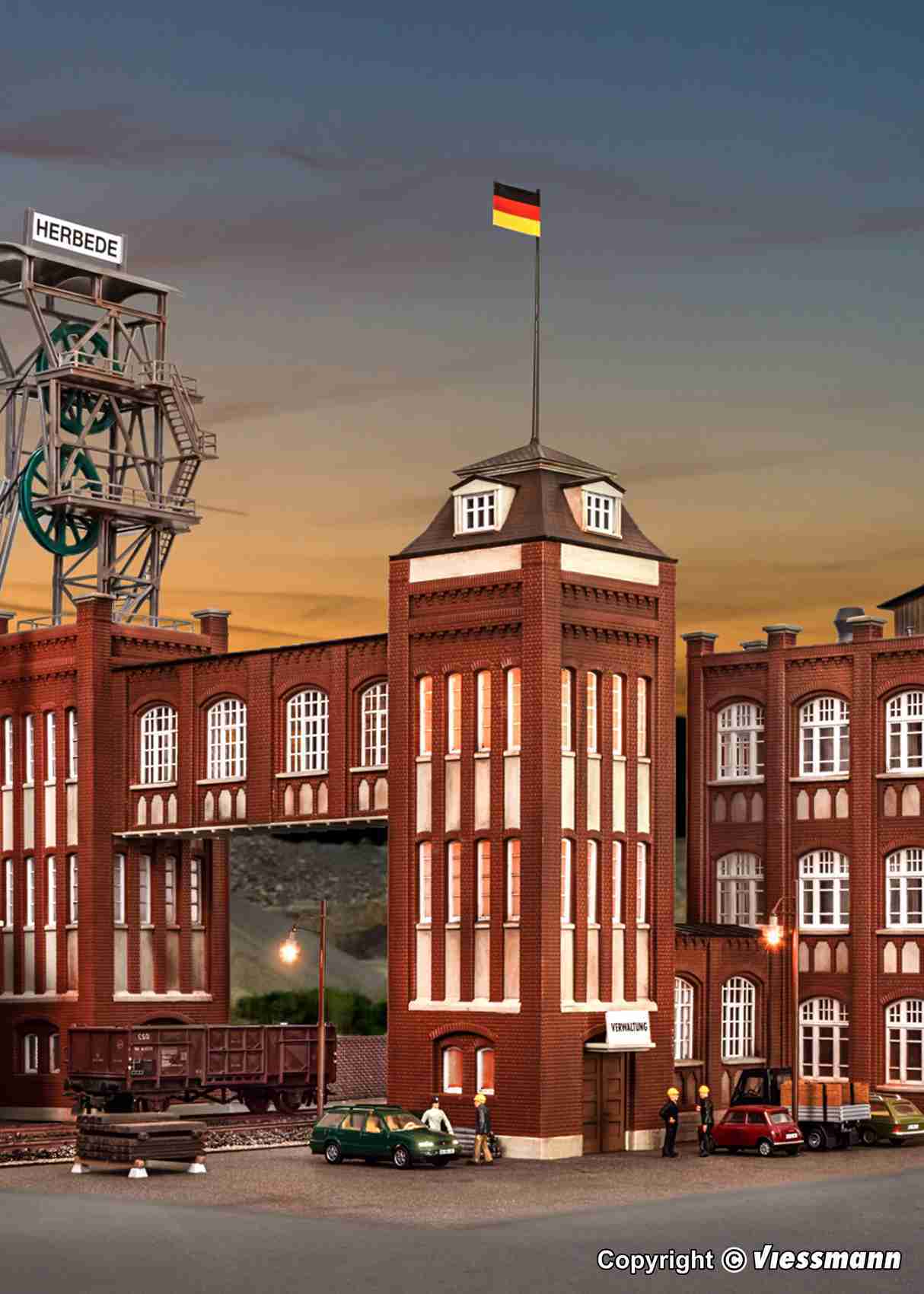 Mini 現貨 Kibri 39847 HO規 行政大樓及延伸.套件