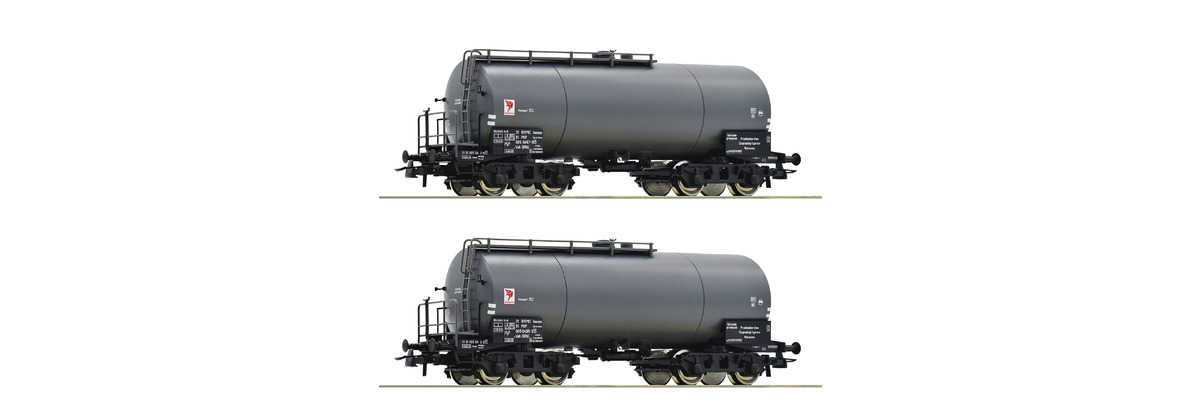 Mini 預購中 Roco 76017 HO規 Tank wagons PKP 油罐車.2輛