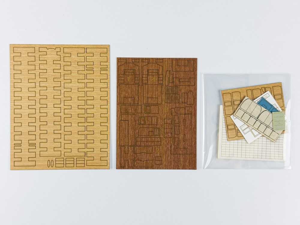 Mini 預購中 エヌ小屋 10332 N規 TOMIX 92310「由布院之森1世·更新後」室內配件組