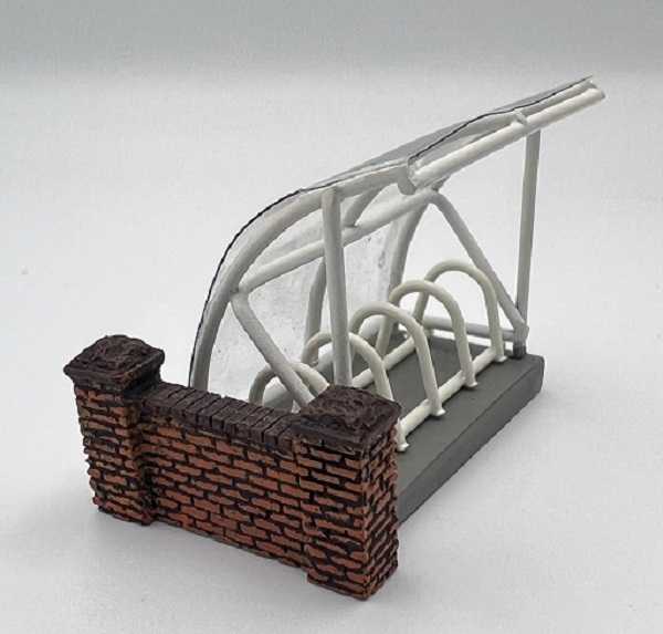 Mini 現貨 Hornby R9673 HO規 Cycle Cabinet 腳踏車棚.完成品