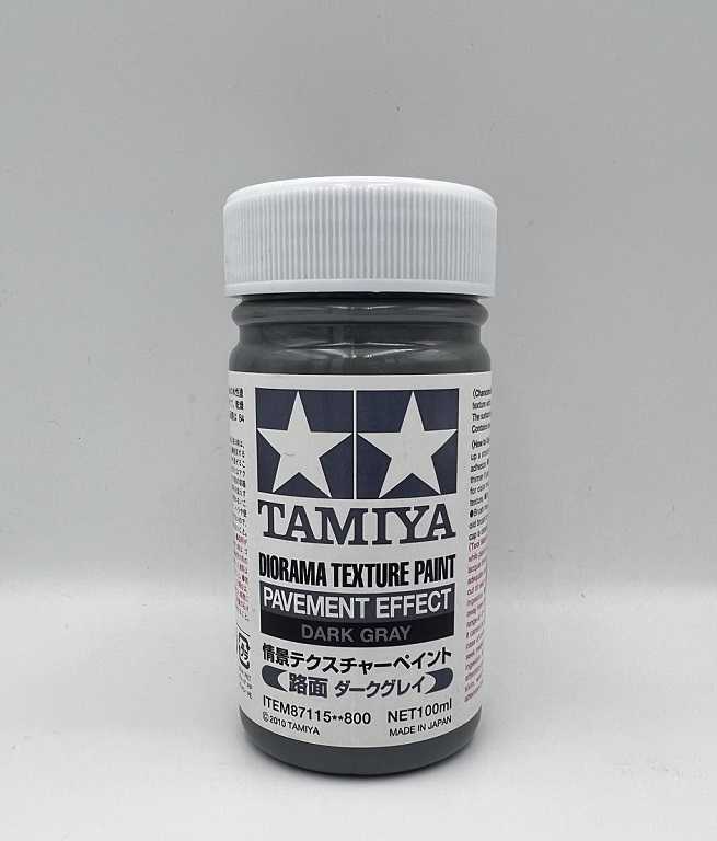 Mini 現貨 Tamiya 87115 情境塗料 路面.深灰色.100ml