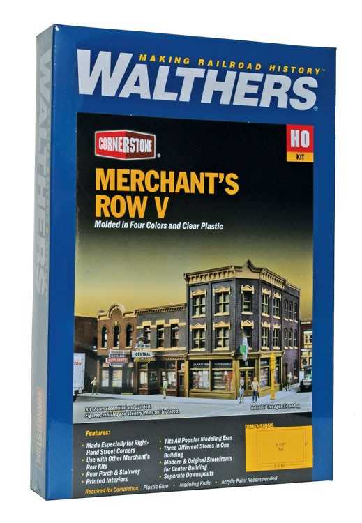 Mini 現貨 Walthers 933-4041 HO規 Merchants Row V 商店