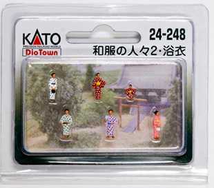 Mini 現貨 Kato 24-248 N規 穿和服的人.浴衣 2