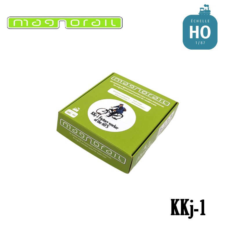 Mini 現貨 Maketis KKj-1 HO規 騎腳踏車的工作人偶