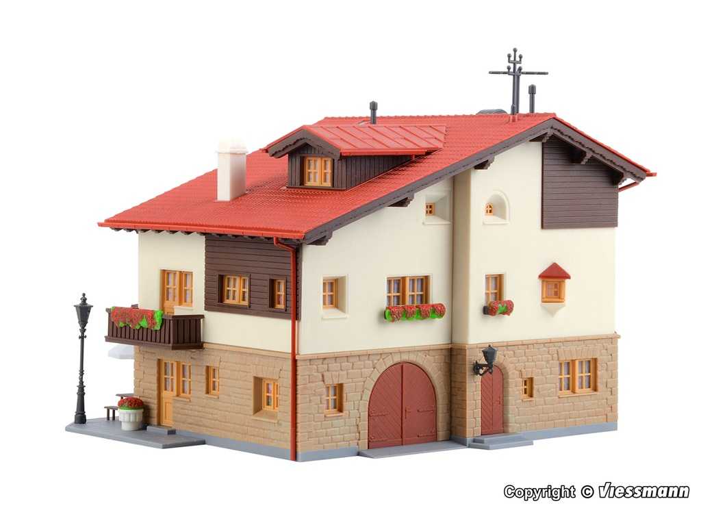 Mini 現貨 Kibri 38827 HO規 酒店 組裝模型