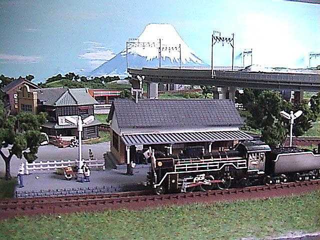 鐵道模型場景代工範例~富士山腳