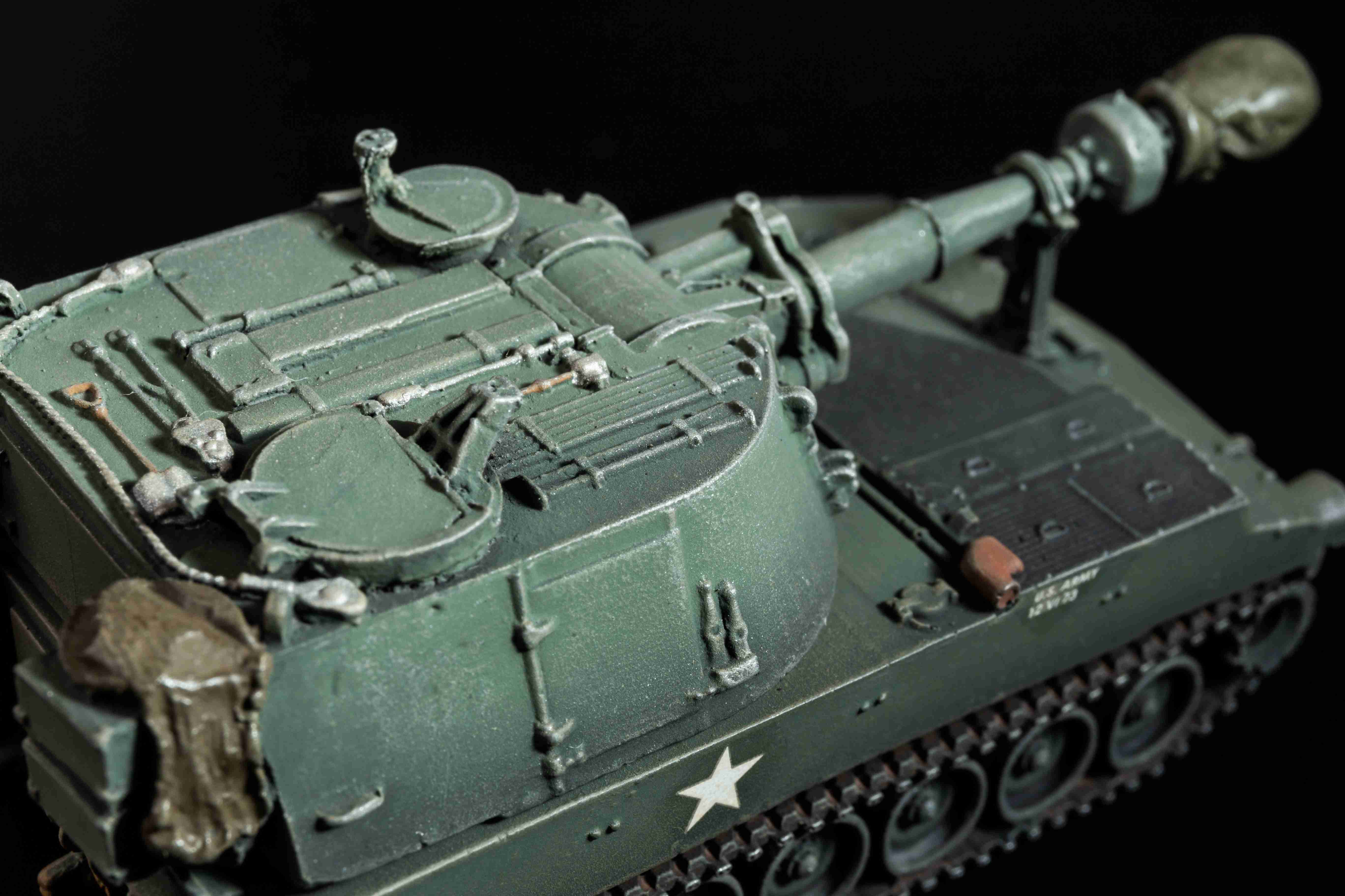 Mini 現貨 Artitec 6870150 HO規 M109 A1 坦克.美式