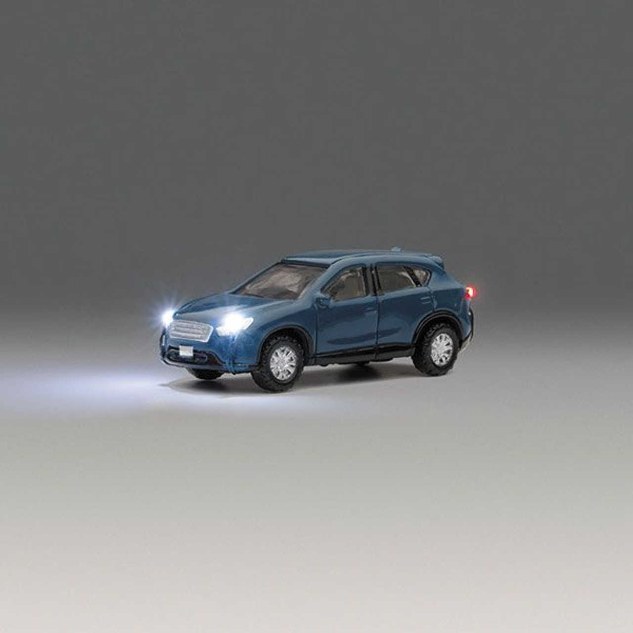 Mini 現貨 Kato 24-680A N規 SUV汽車 藏青色.有頭尾燈