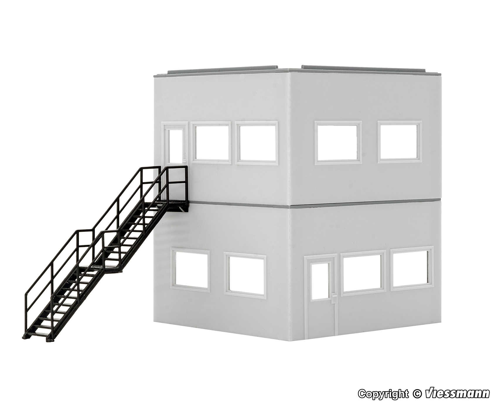 Mini 現貨 Kibri 39255 HO規 建案內的臨時辦公室.套件