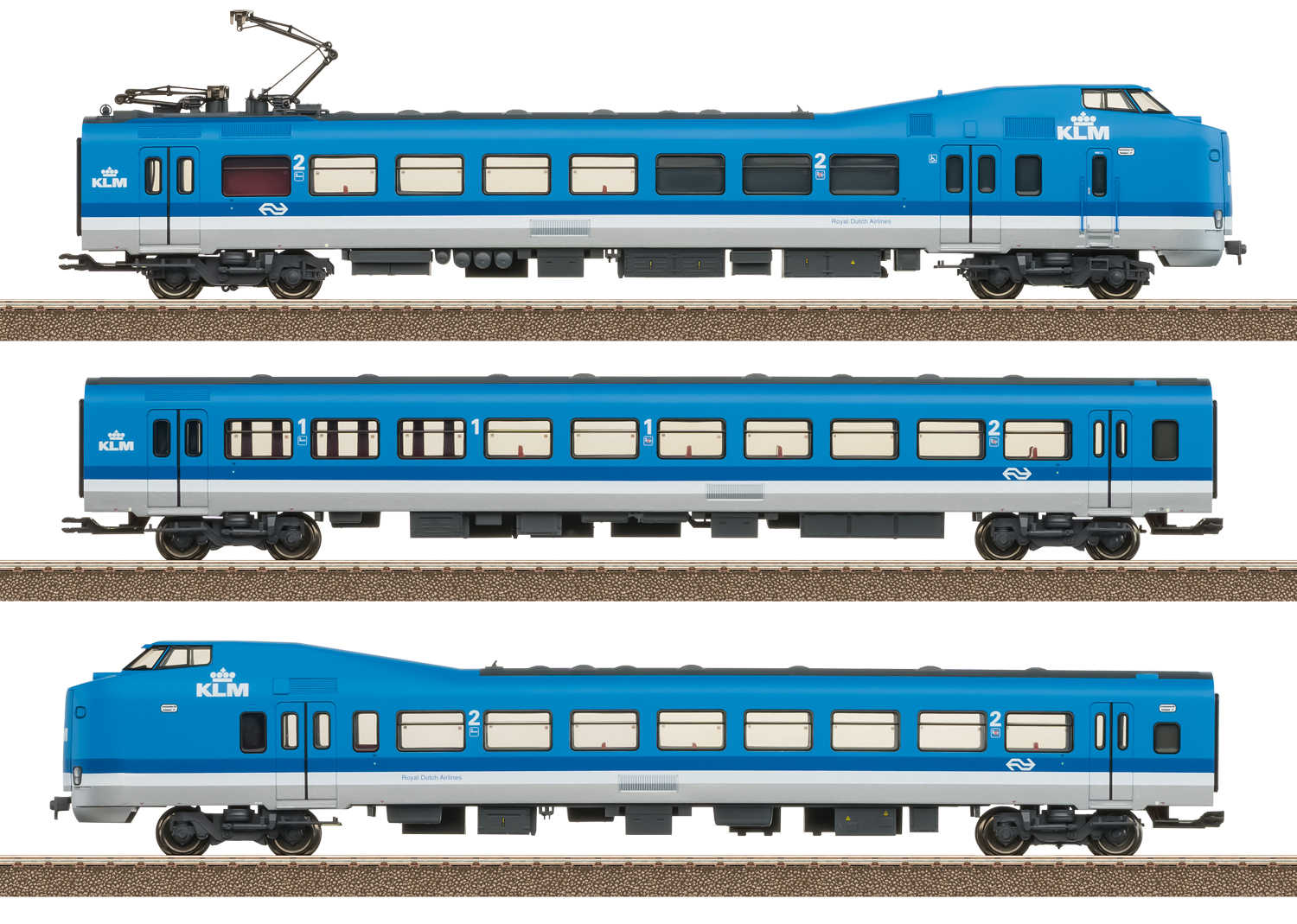 Mini 預購中 Trix 22396 HO規 Class ICM-1 Koploper 數位音效電車.3輛