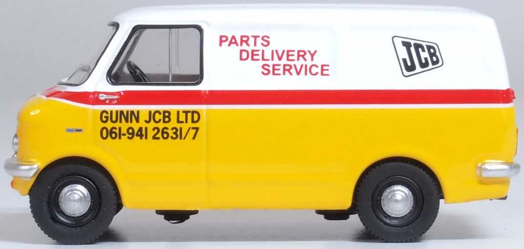 Mini 現貨 Oxford 76CFV001 1:76 Gunn JCB 貝德福 CF 貨車