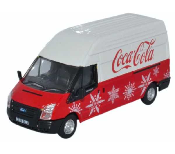 Mini 現貨 Oxford 76FT030CC 1:76 福特箱型貨車.可口可樂塗裝.黑紅