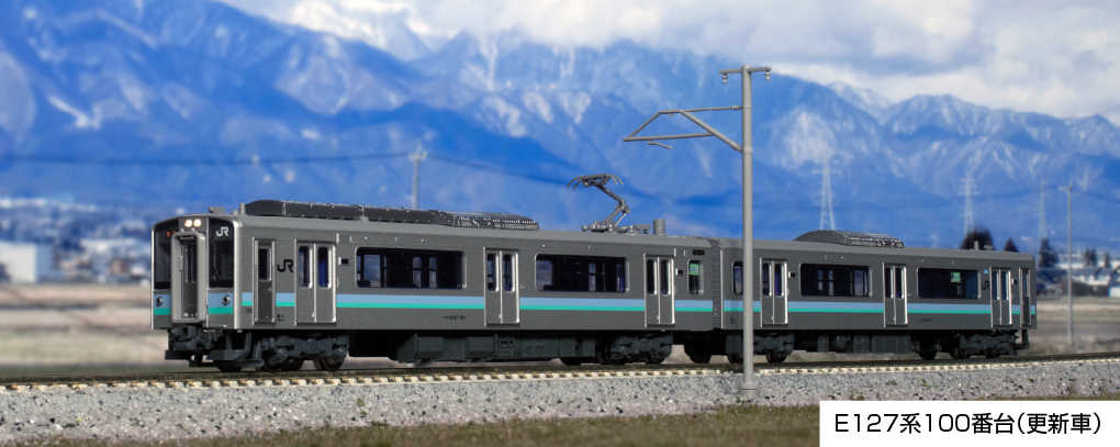 Mini 預購中 Kato 10-1811 N規 E127系 100番台(更新車 ) 電車.2輛