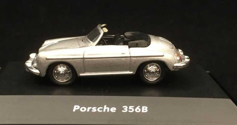 Mini 現貨 Welly 73106SW HO規 Porsche 356B 敞篷跑車.銀色