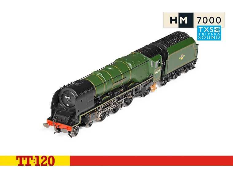 Mini 預購中 Hornby TT3012TXSM TT規 4-6-2, 46234, Era 5 數位音效蒸汽車