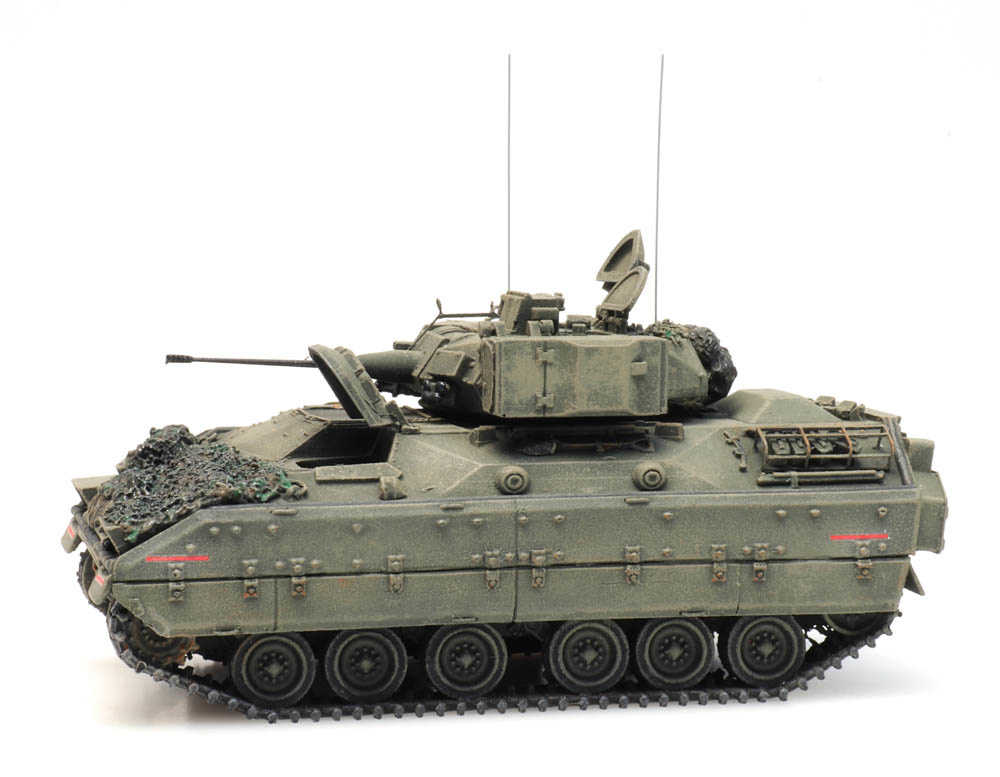 Mini 預購中 Artitec 6870263 HO規 US M2 IFV Bradley 叢林坦克 綠
