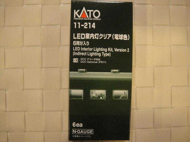 Mini 現貨 Kato 11-214 N規 LED室內燈條(電球色) 6入