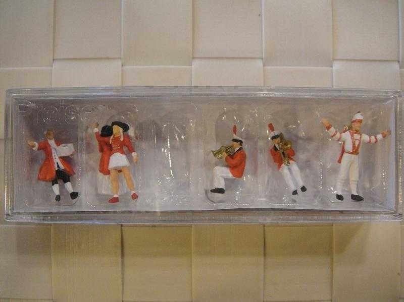 Mini 現貨 Preiser 24640 HO規 皇家樂隊人偶