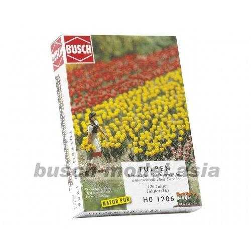 Mini 現貨 Busch 1206 HO規 Tulips 鬱金香