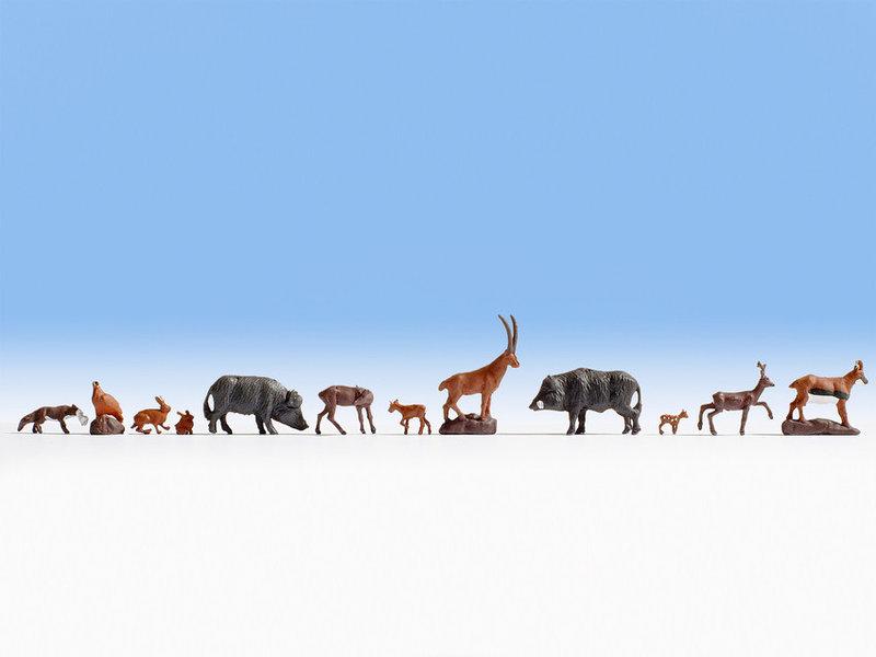 Mini 現貨 Noch 15745 HO規 Forest Animals 森林動物