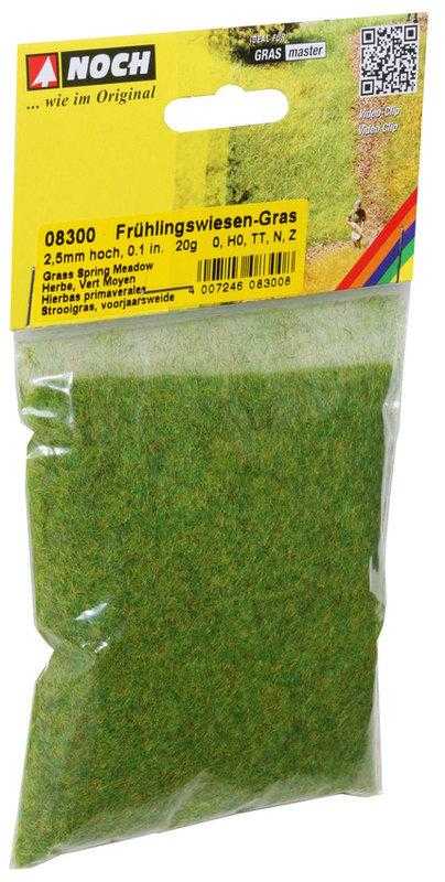 Mini 現貨 Noch 08300 Grass Spring Meadow, 2.5 mm 微黃綠草纖維