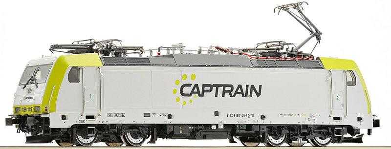 Mini 特價優惠 Roco 73656 HO規 BR 186, Captrain 電車