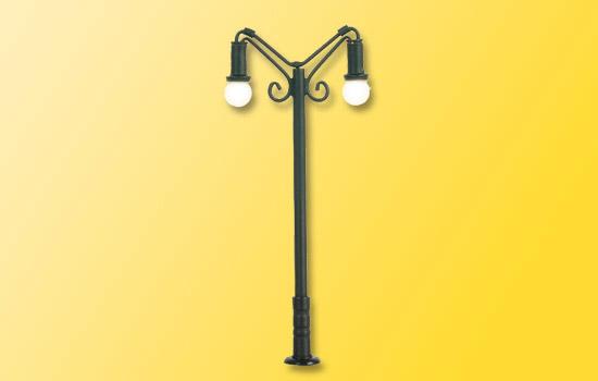 Mini 現貨 Viessmann 6415 N規 Nostalgic lamp, double 復古雙邊路燈 (有亮燈)
