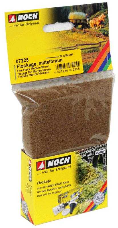 Mini 現貨 Noch 07225 Flock, Medium Brown 咖啡色草粉