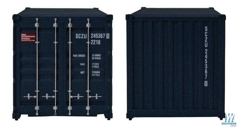 Mini 現貨 SceneMaster 949-8054 HO規 20呎 Seaco 貨櫃 深藍