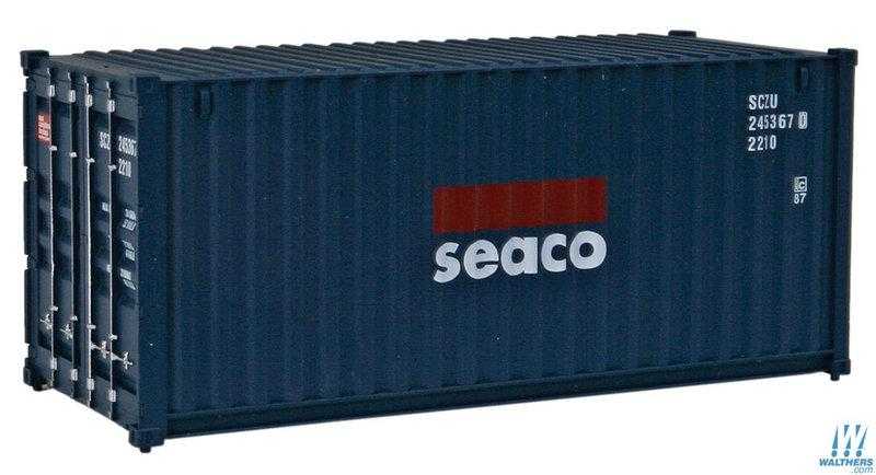 Mini 現貨 SceneMaster 949-8054 HO規 20呎 Seaco 貨櫃 深藍