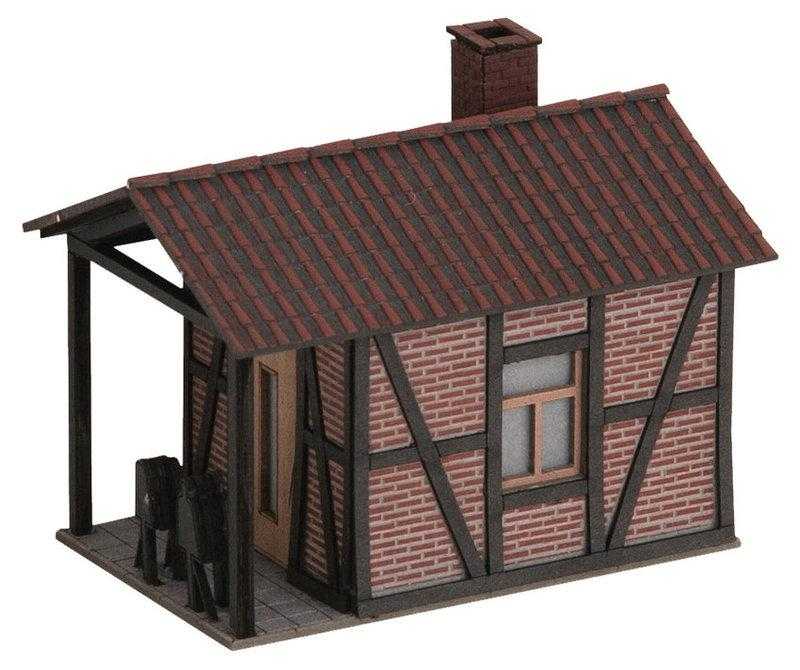 Mini 現貨 Noch 66260 HO規 電動平交道口與信號小屋