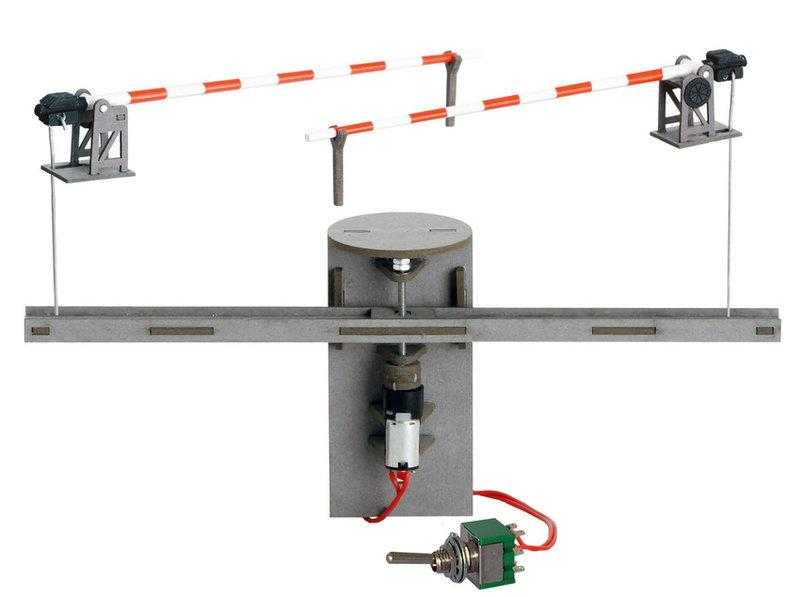 Mini 現貨 Noch 66260 HO規 電動平交道口與信號小屋