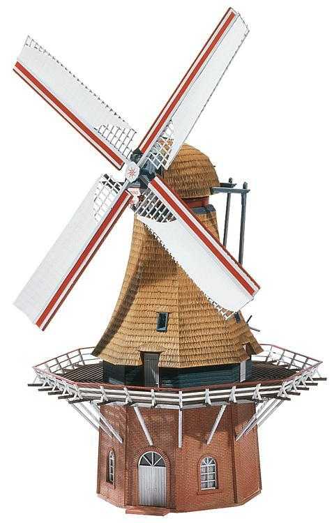 Mini 現貨 Faller 130383 HO規 Windmill 電動風車.套件