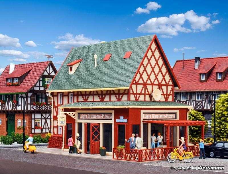 Mini 現貨 Vollmer 43681 HO規 Luigis 披薩餐廳