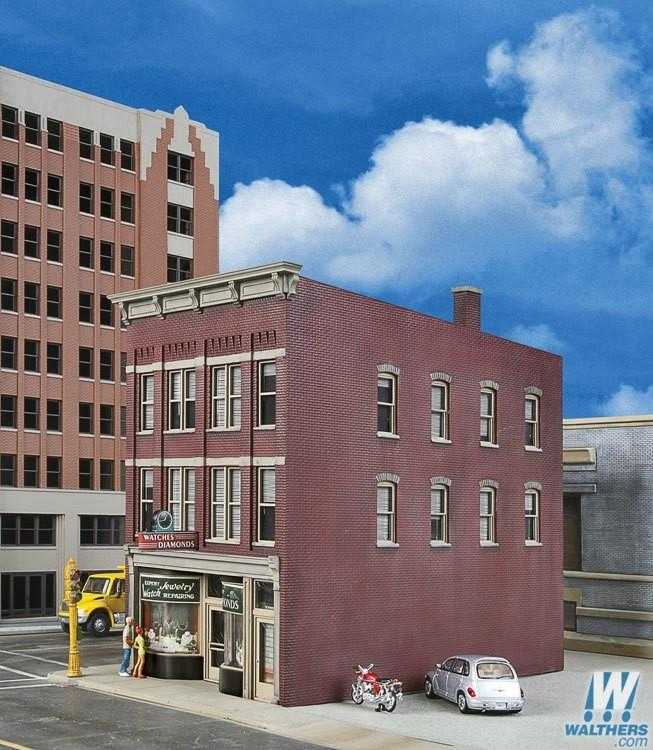 Mini 特價優惠 Walthers 933-3476 HO規 Jewelry Store 珠寶店