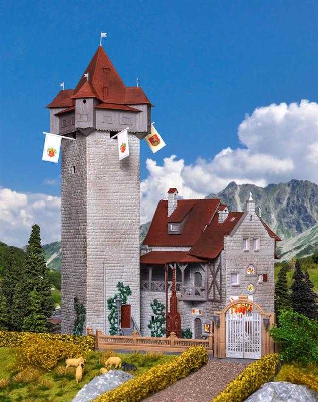 Mini 現貨 Kibri 39001 HO規 Grafeneck 城堡.套件