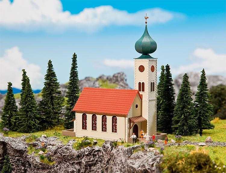 Mini 現貨 Faller 232244 N規 Village church 鄉村教堂