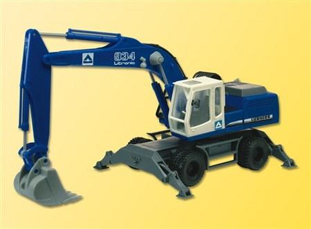 Mini 特價優惠 Kibri 11995 HO規 有車輪的挖土機.套件