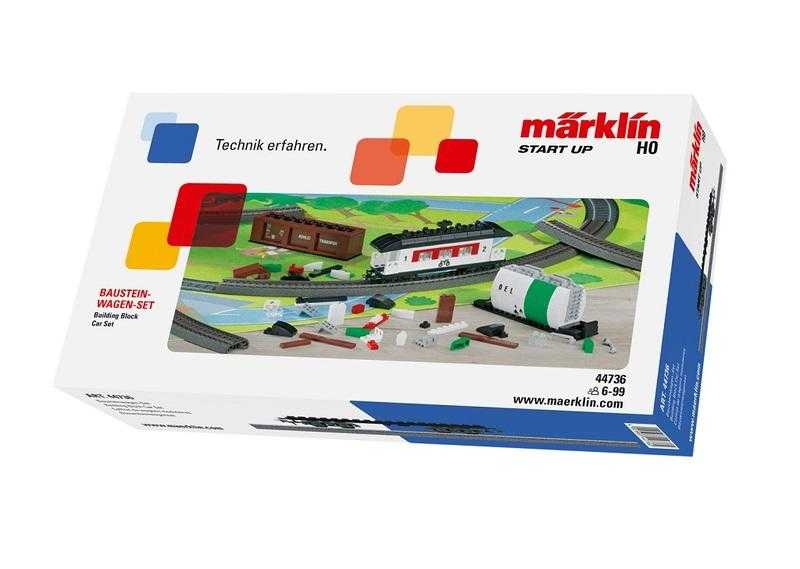Mini 現貨 Marklin 44736 HO規 Building Block Car Set 積木車