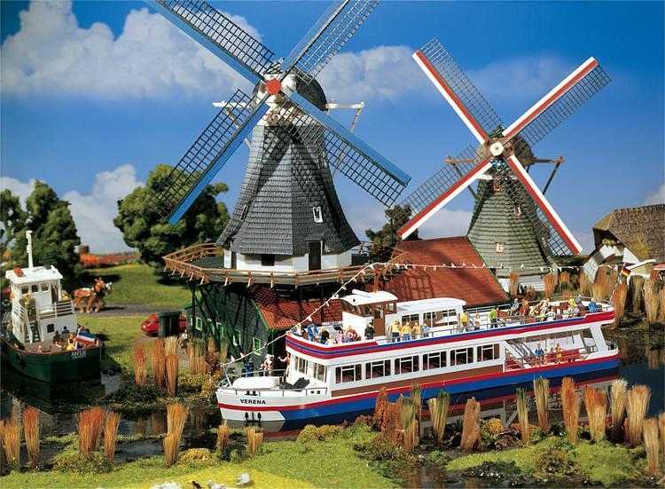 Mini 現貨 Faller 131007 HO規 Traveller ferryboat 旅客渡輪