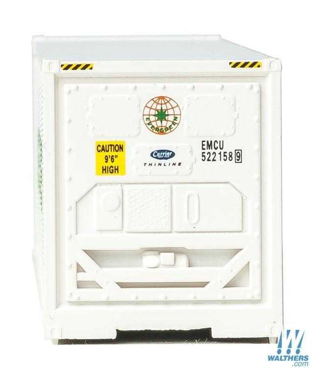 Mini 現貨 SceneMaster 949-8360 HO規 40呎 EVERGREEN 長榮冷藏貨櫃